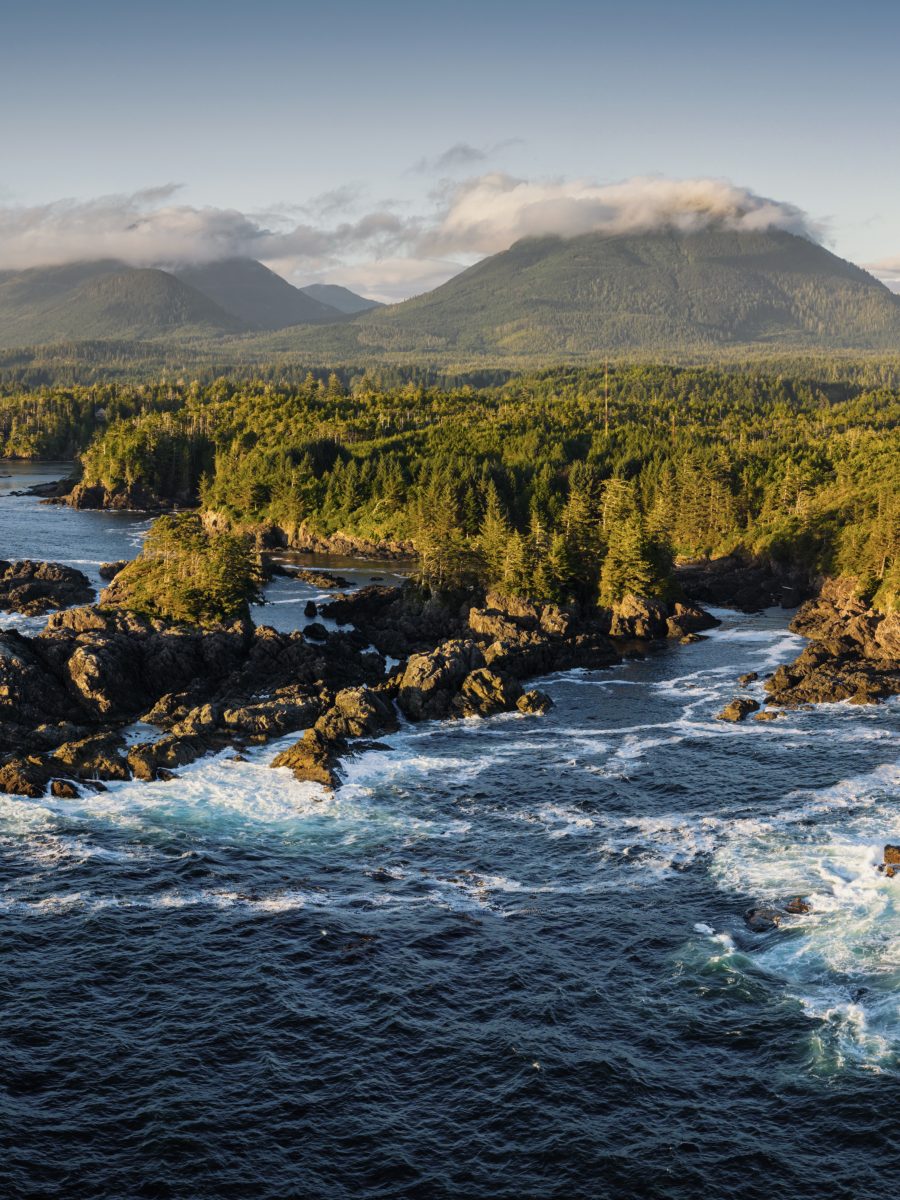 Ucluelet from above